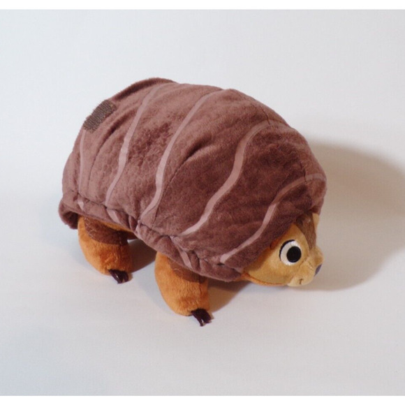 RAYA and the Last Dragon Fold 'n Roll TUK TUK DISNEY Plush 11" Clean Authentic - Picture 1 of 6